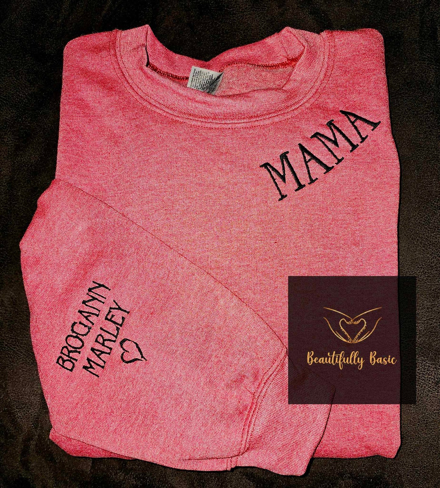 MAMA embroidered crewneck