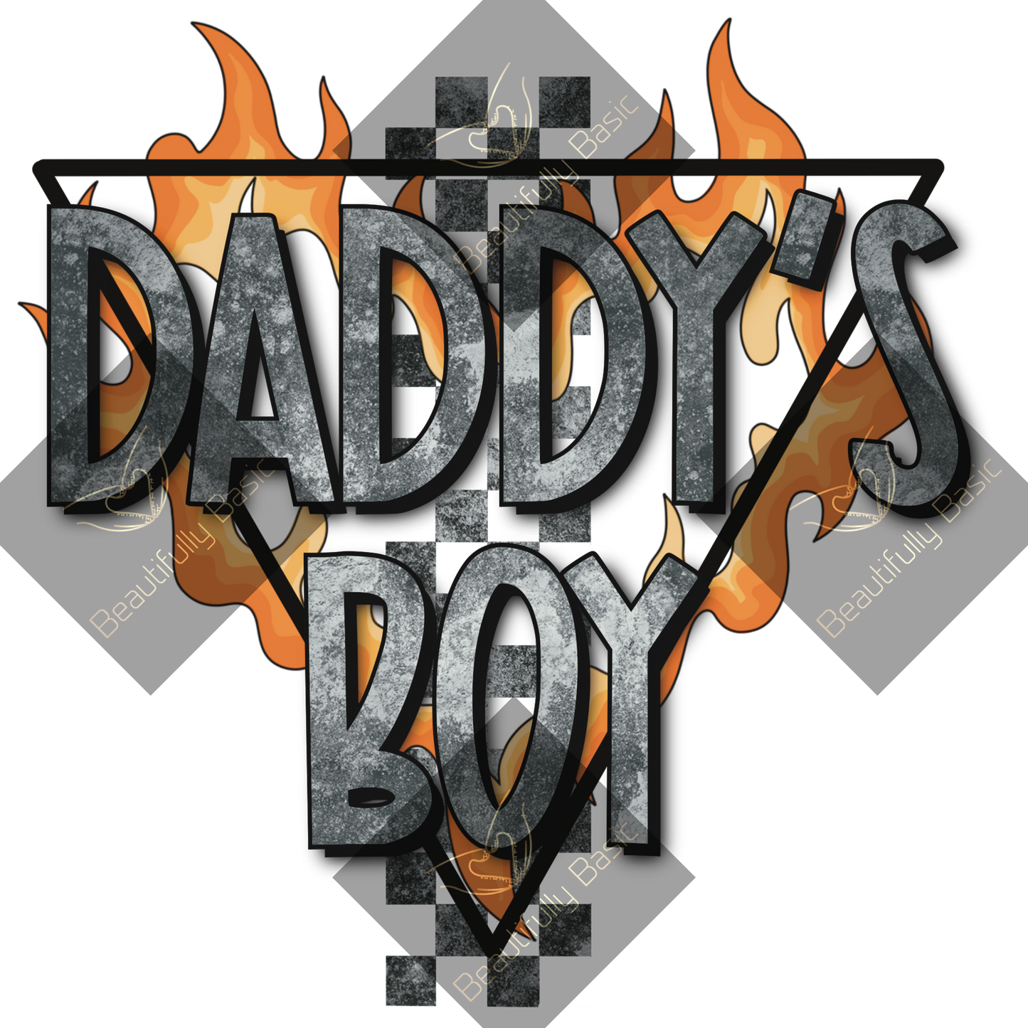 Daddys boy Sublimation transfer