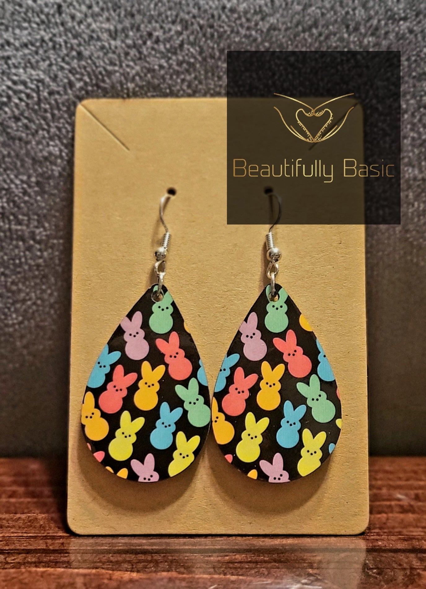 Easter peeps earrings